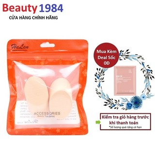 Bông phấn xúc xích chuyên nghiệp đánh kem nền Helen Accessories Beauty Tool Series