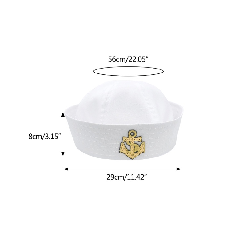 Mũ Hóa Trang Thủy Thủ Dự Tiệc Hóa Trang Cho Bé Trai