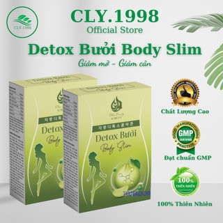 Trà giảm cân Detox Bưởi Body Slim Hộp 15 gói giảm cân ,giữ dáng, đẹp da, đào thải mỡ thừa