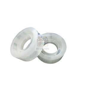 Băng Keo Văn Phòng Trong Suốt 2 Cuộn – Dán Giấy, Đóng Gói Tiện Lợi