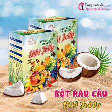 Bột Rau Câu Bibi Jelly (Hộp 10 gói)