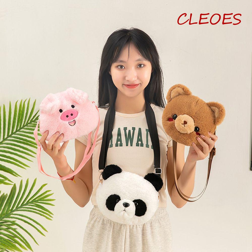 Túi Đeo Chéo Đựng Điện Thoại Hình Gấu Bông Dễ Thương Cho Bé Gái