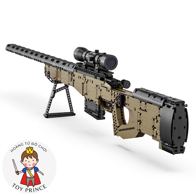 ĐỒ CHƠI LẮP RÁP MÔ HÌNH SÚNG AWM TRONG PUBG CSGO FREE FIRE CF C81053 CaDA