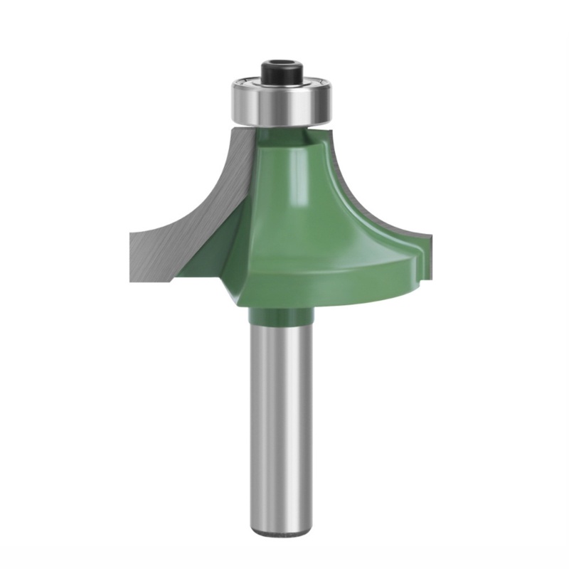 Bộ 6 Mũi Phay Router Đầu Tròn 8MM Bằng Cacbua Chuyên Dụng Cho Chế Biến Gỗ