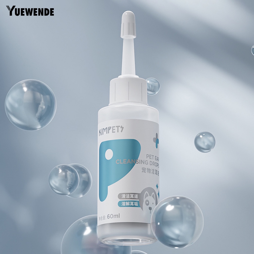 [Yue.z] Dụng Cụ Vệ Sinh Tai Cho Thú Cưng Không Gây Kích Ứng