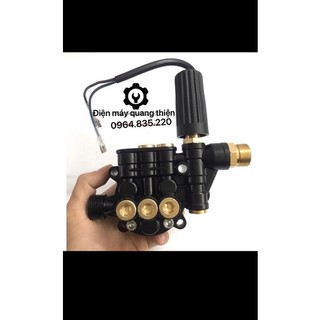 Bộ đầu bơm máy rửa xe mini - Đầu bơm rửa xe có chỉnh áp