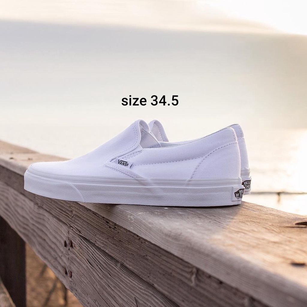 Giày Vans chính hãng Old skool authentic slip on size 34.5 35 36