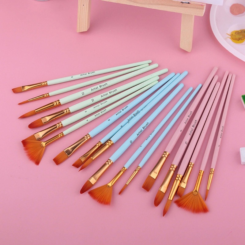 Cọ Vẽ Màu Nước Bằng Acrylic Đa Năng Tiện Dụng