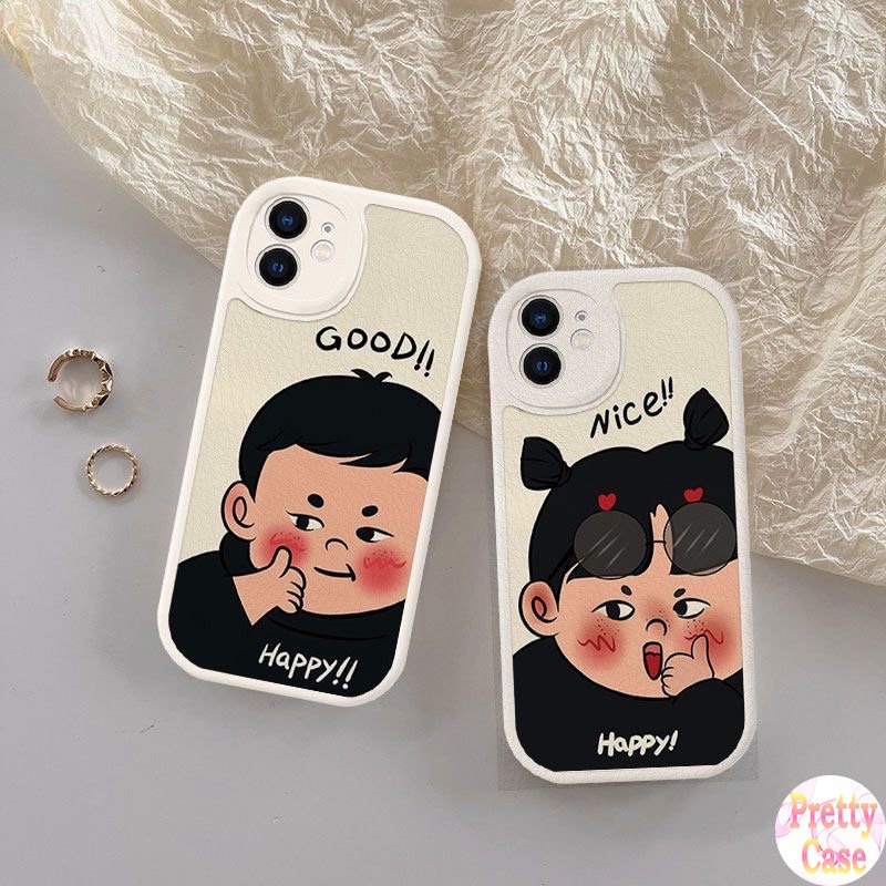 Ốp Điện Thoại Mềm Họa Tiết Bé Trai / Bé Gái Cho iphone 15 14 13 12 11 pro xr x xs max 6 6s 7 8 plus se 2020
