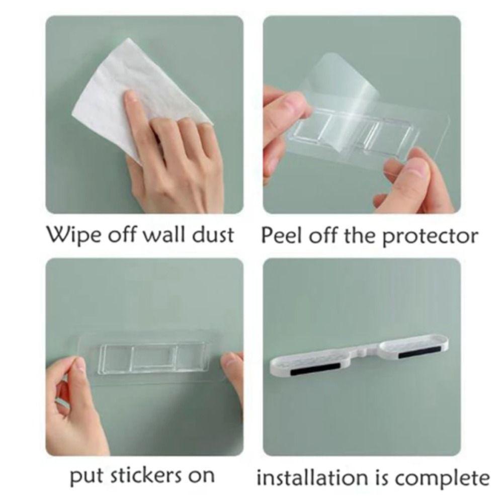 YIYU 1 Rổ Đựng Xà Phòng Dán Tường Chắc Chắn Không Cần Khoan