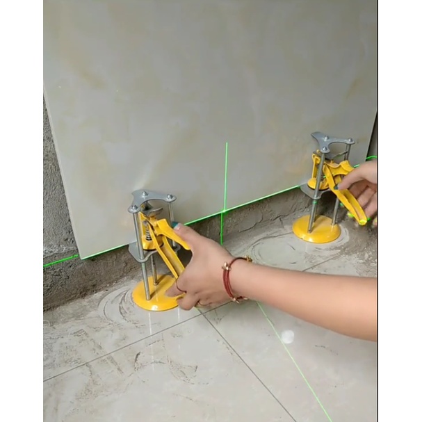 Kích nâng gạch, con đội kê gạch men ốp tường Loại 3 trụ