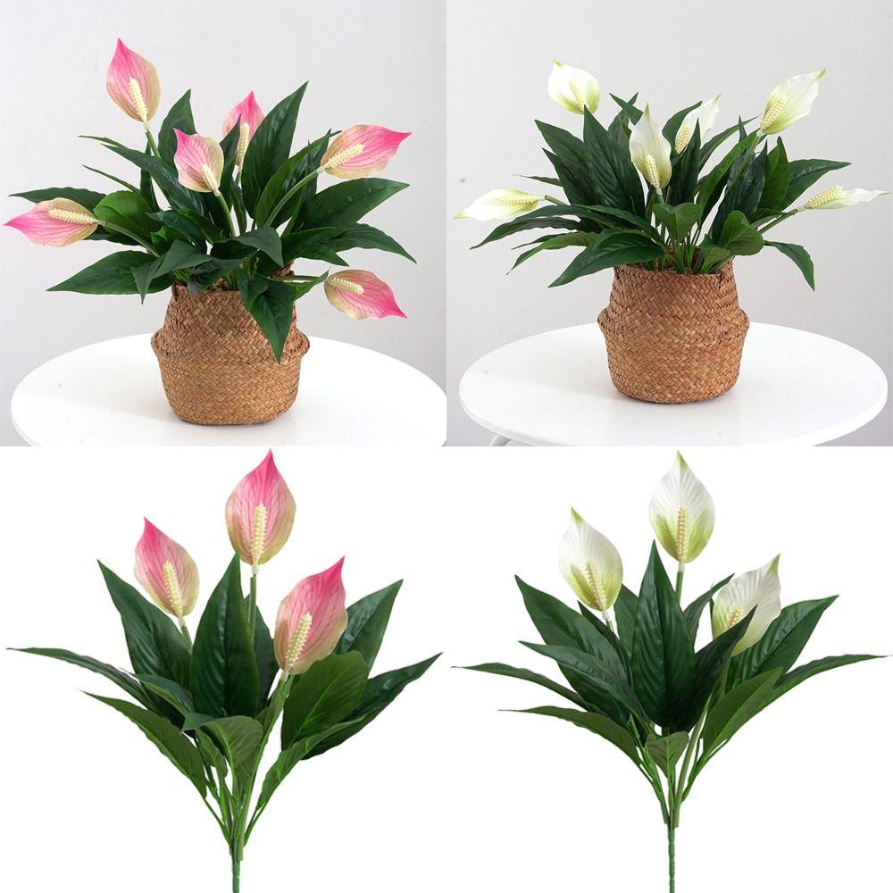 KUNHEV Hoa Mẫu Đơn Nhân Tạo Trang Trí Nhà Cửa DIY