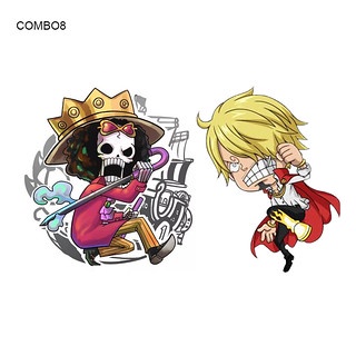 Hình Xăm Dán Anime One Piece Combo