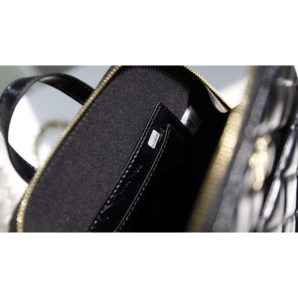 Balo Nữ Da Ô Trám Kèm Ví Nhỏ Cao Cấp Nguyên Gốc Hộp Nam Châm Có Sẵn.