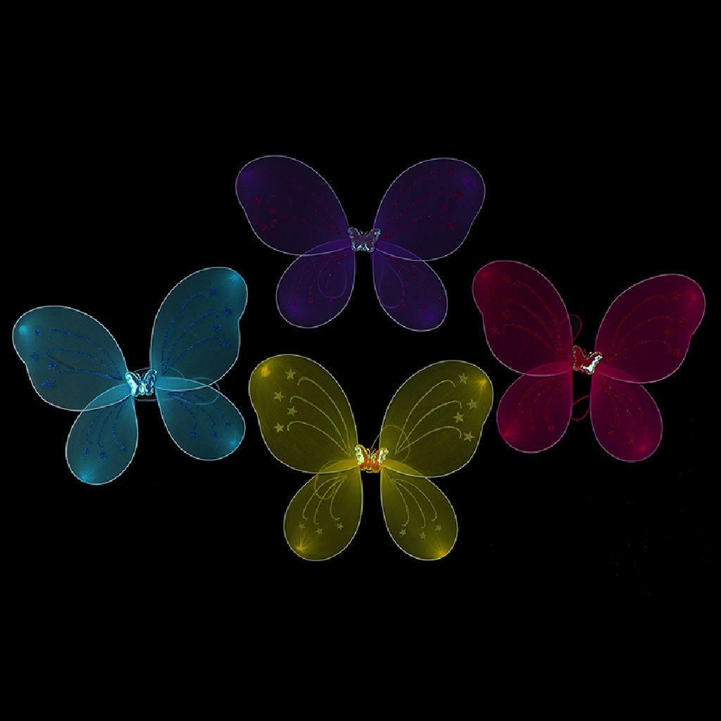 Set 3 Đôi Cánh Bướm Hóa Trang Công Chúa Cho Bé Gái