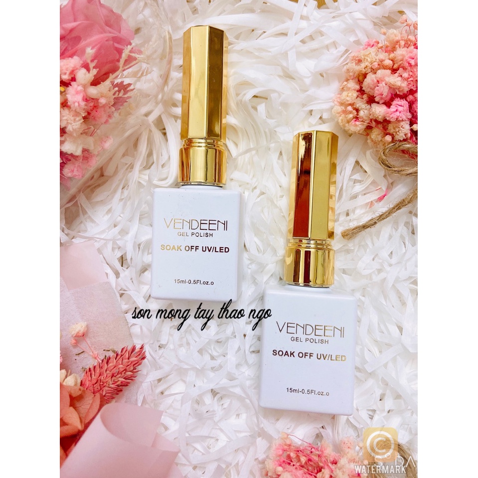 Sơn gel thạch  lẻ chai Vendeeni siêu xinh dành cho Nail