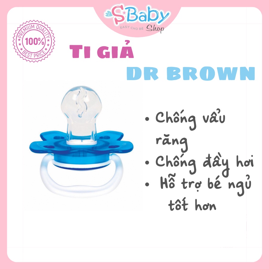 Ti giả Dr Brown's chỉnh nha chính hãng