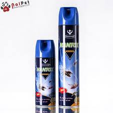 HANVET xịt ruồi muỗi kiến gian hương chanh AEROSOL 400 ml