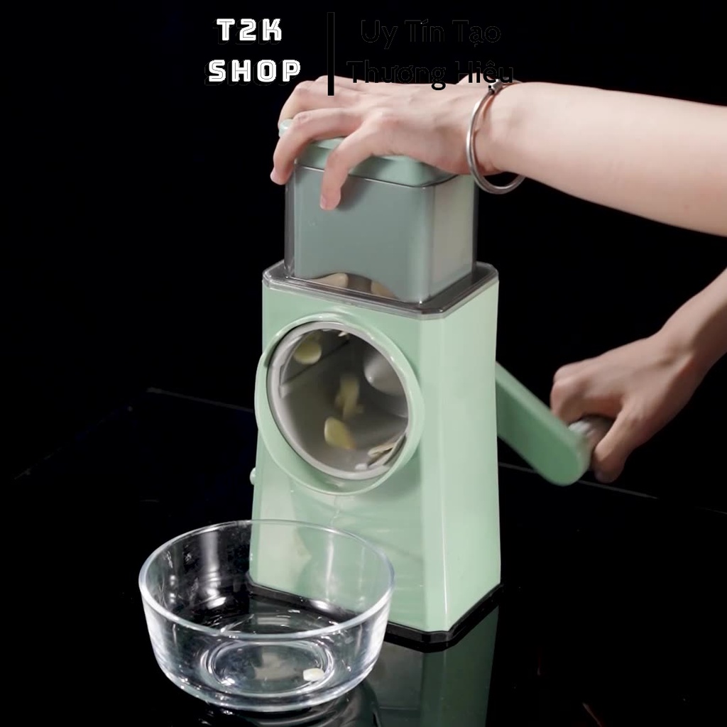 Dụng Cụ Thái Rau Củ Quả Đa Năng,Máy Thái Cắt Bào Sợi Rau Củ Quả Nhà Bếp Đa Năng - T2K Shop