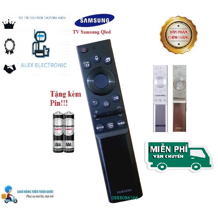 Remote Điều Khiển Tivi Dành Cho SAMSUNG Nhận Giọng Nói Smart TV QLED 8K 4K BN59-01363J
