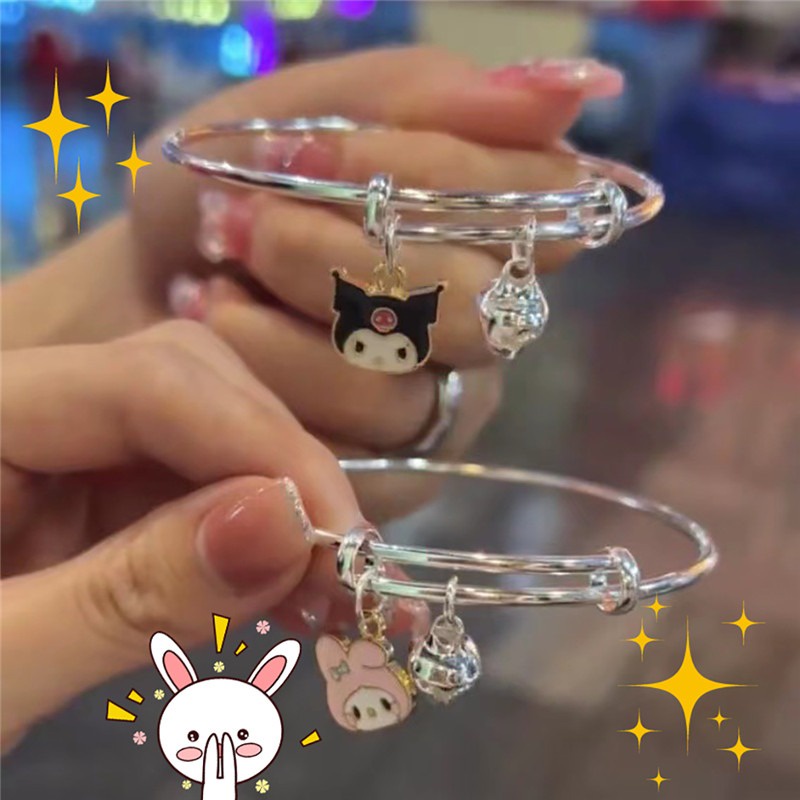 Vòng Tay Hoạt Hình Sanrio Melody Chuông Hoạt Hình Dễ Thương Cho Nữ Sinh