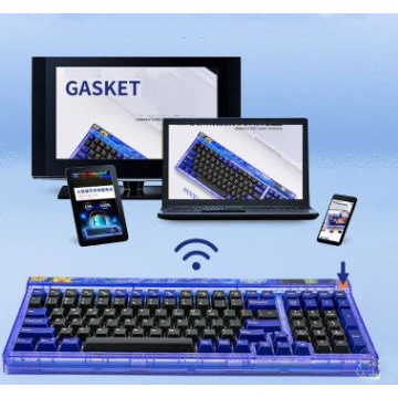 Bàn phím cơ NEWMEN GM980 Starry Gasket Wireless NAT Style switch