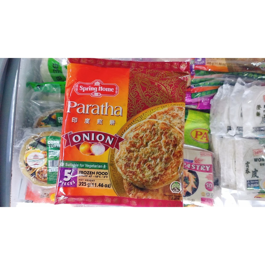 Bánh Paratha Roti Nhiều Vị hiệu Spring Home 325g 5pcs