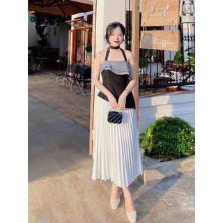 Áo yếm cột nơ hàng thiết kế [Một Mẩu House]