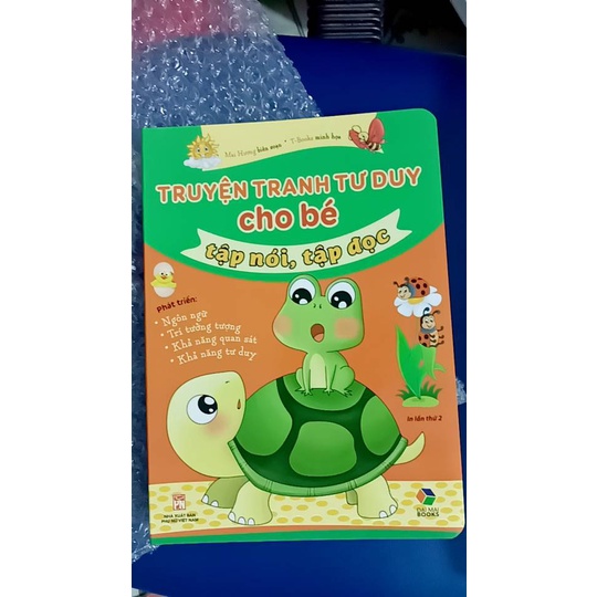 Sách - Truyện Tranh Tư Duy Cho Bé Tập Nói, Tập Đọc