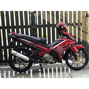 Tem exciter 135 lc đỏ đen