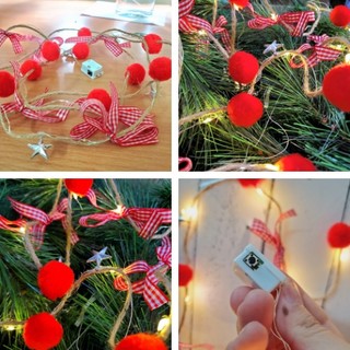 Dây đèn giáng sinh DTN02 lung linh huyền ảo trang trí noel