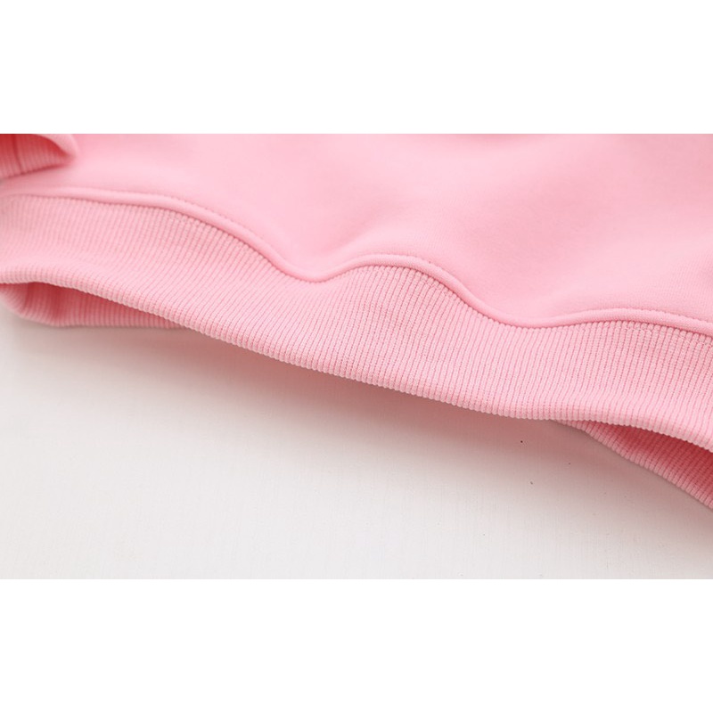 Áo thu đông cho bé gái size nhỡ đại TAI THỎ, áo dài tay bé gái  chất Nỉ da cá cao cấp