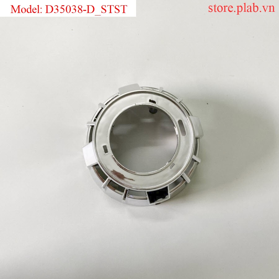 Chụp xi mạ bạc lắp mắt thiên thần 2.5 inch