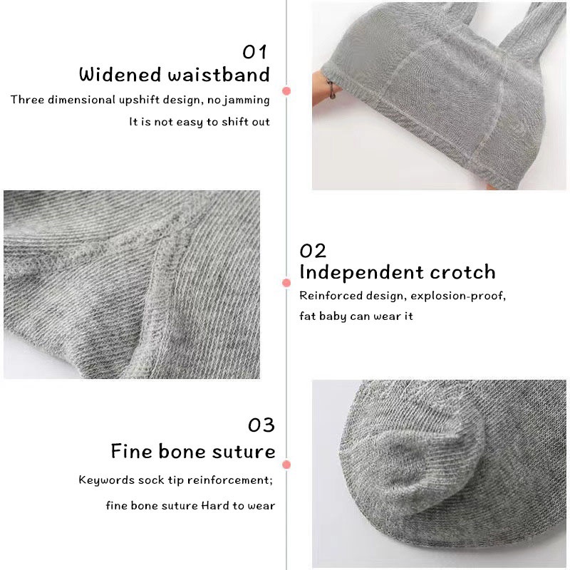 Quần Tất Cotton Mềm Mại Co Giãn Họa Tiết Hoa Dễ Thương Cho Bé Gái