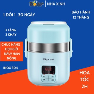 Hộp cơm cắm điện hẹn giờ DFH-B20J1, sử dụng để nấu, giữ nhiệt và hâm nóng thức ăn