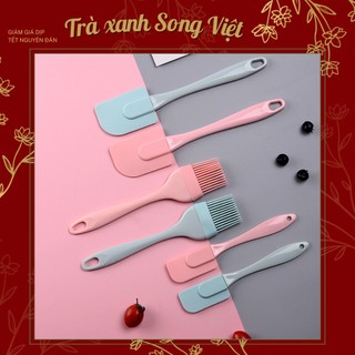 Set 03 phới trộn bột và chổi quét dầu