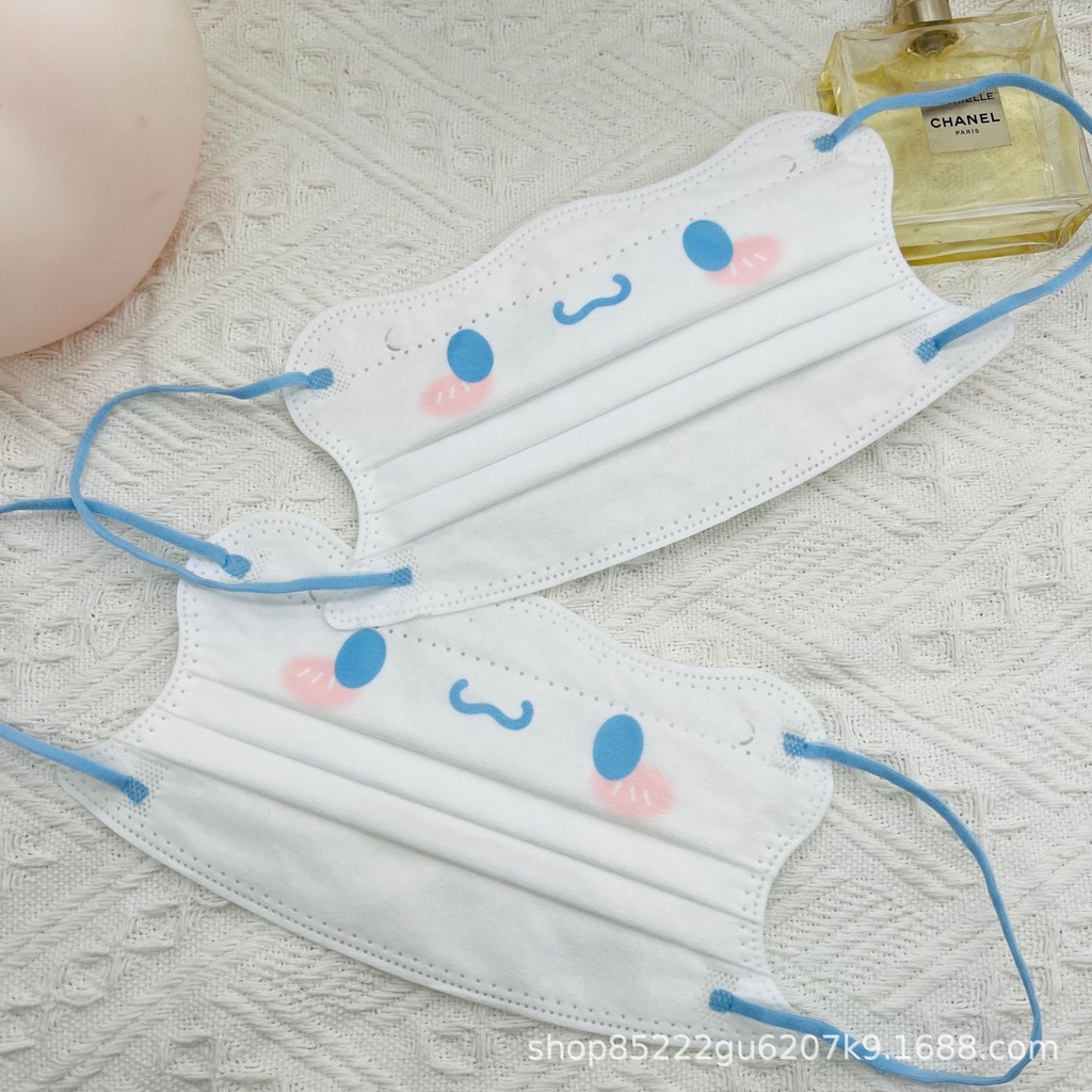 Khẩu trang con cua họa tiết Thỏ Stella Lou