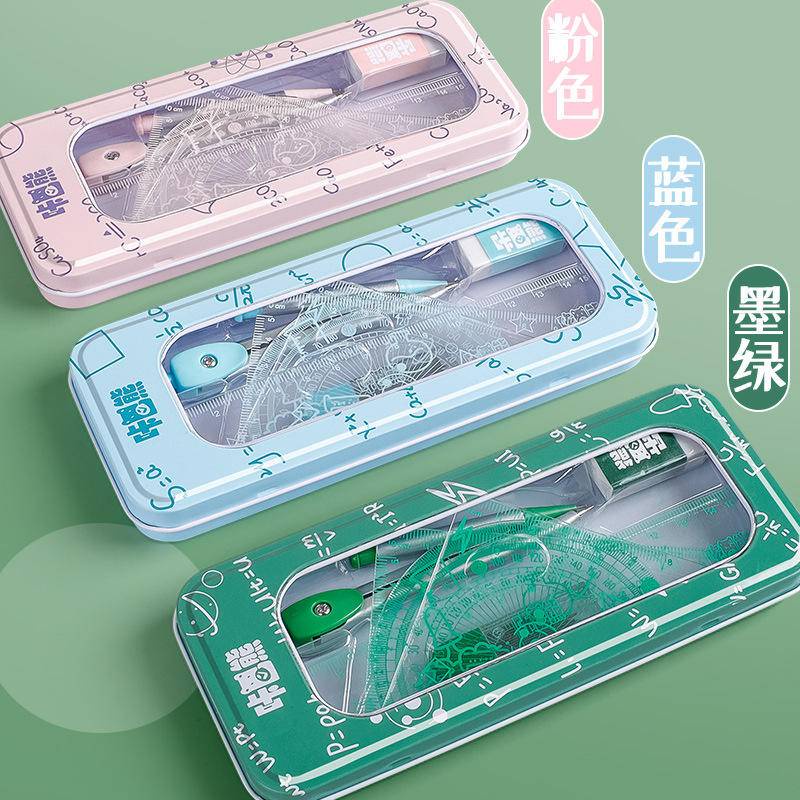 Bộ Thước Đo Và Vẽ Hình Tam Giác Dành Cho Học Sinh Tiểu Học