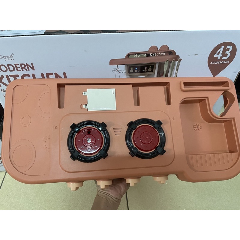 ĐỒ CHƠI NẤU ĂN NHÀ BẾP MODERN KITCHER 43 CHI TIẾT