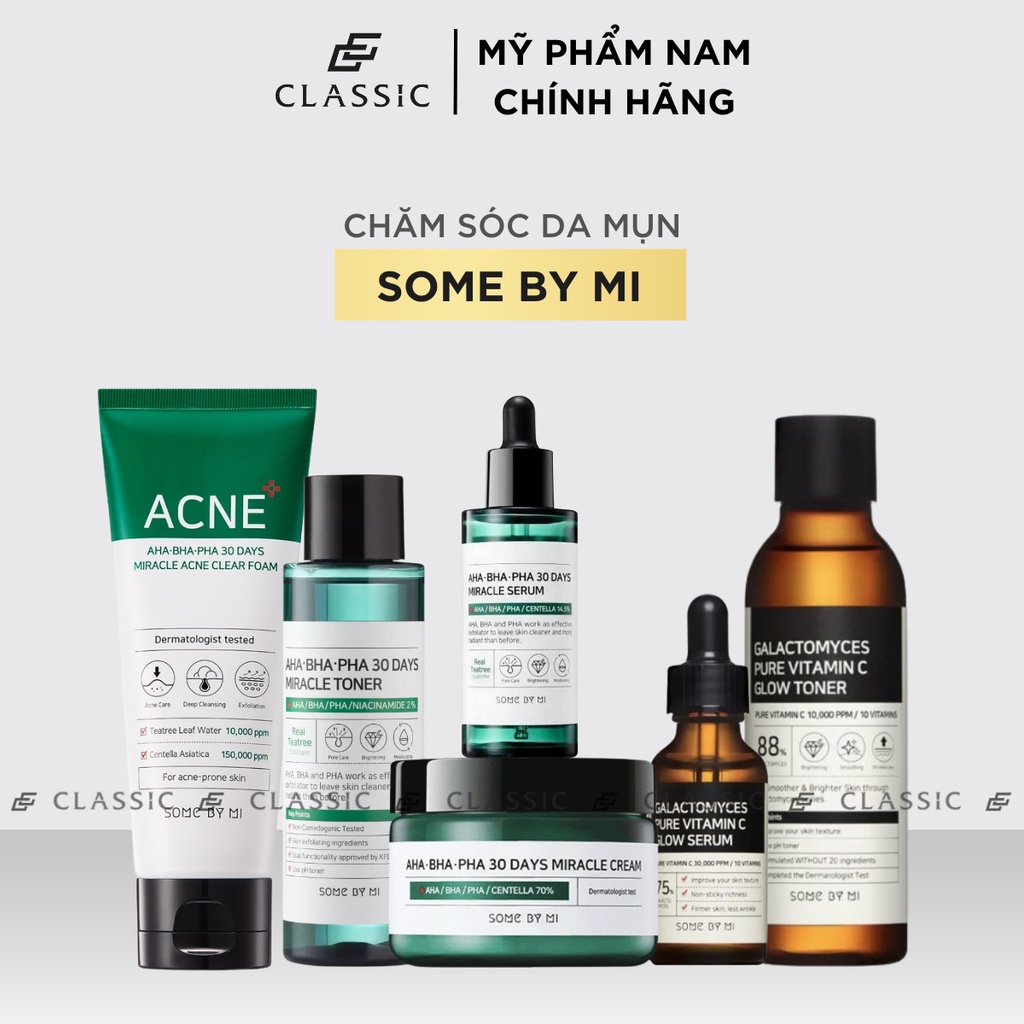 Tổng Hợp Sản Phẩm Chăm Sóc Da Some By Mi