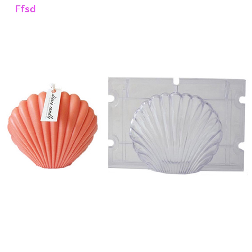 {Ffsd} Khuôn Nhựa Làm Xà Phòng Thơm Hình Vỏ Sò Ba Chiều Handmade Bán Chạy