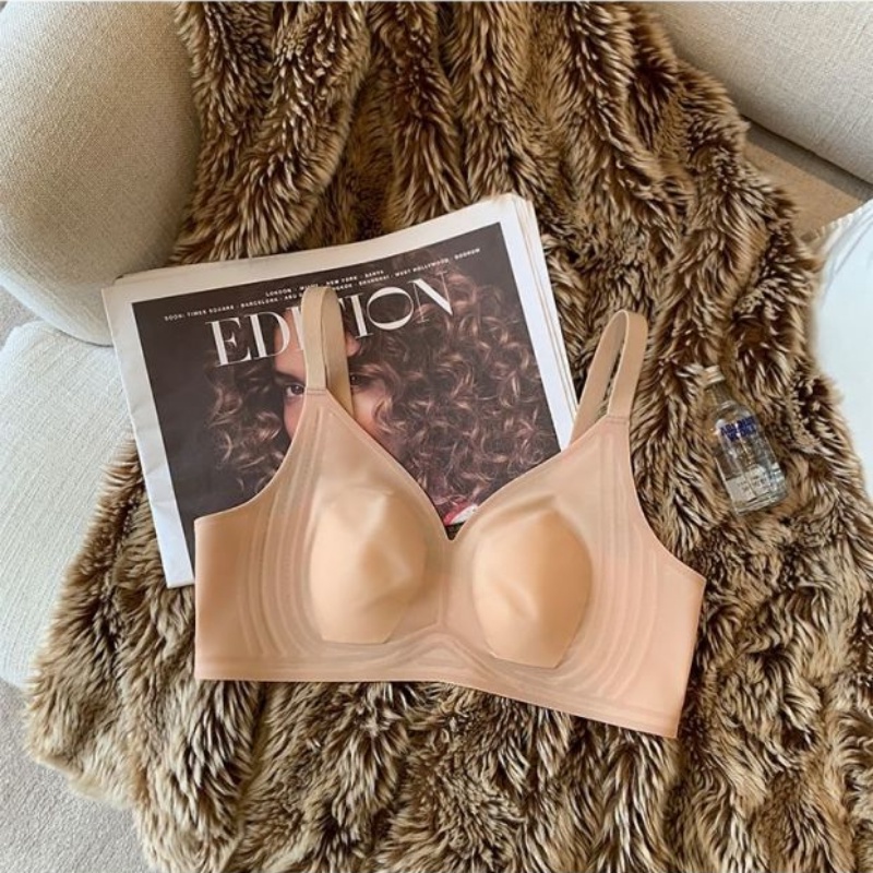 Ultra Áo Ngực Siêu Mỏng Không Gọng Không Đường May Thoáng Khí Thời Trang Cho Nữ