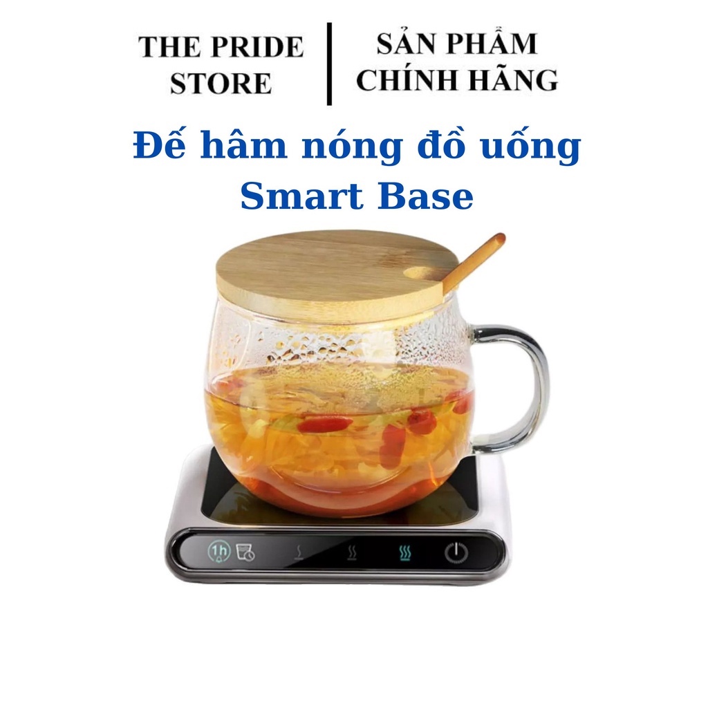 Đế hâm nóng đồ uống Smart Base - Đế hâm nóng thông minh, làm ấm nhanh, thiết kế nhỏ gọn hiện đại an toàn cực hot 2021