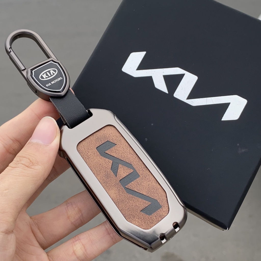Vỏ ốp khoá xe hơi - Bọc chìa smartkey ô tô Kia All-New Cerato, K3, Telluride