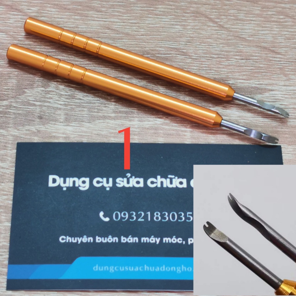 Bộ xà beng nhổ kim đồng hồ, xẻng lấy kim