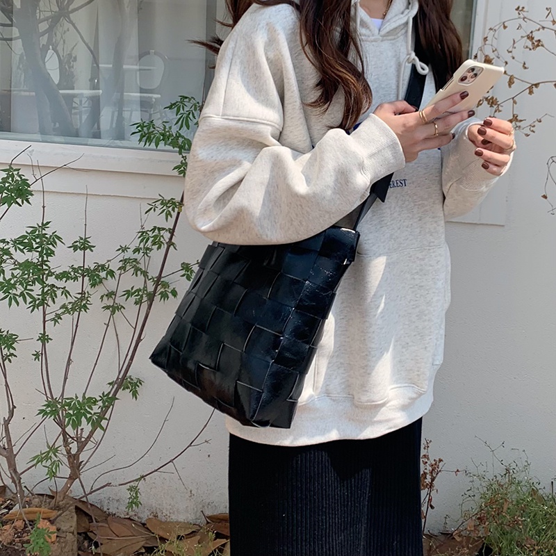 Túi Xách Da Sáp Dầu Thiết Kế Vintage Thời Trang Đường Phố