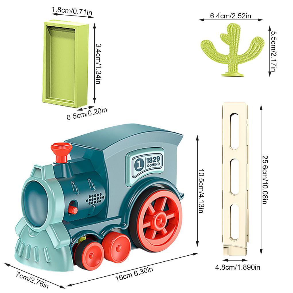 Bộ Đồ Chơi Mô Hình Tàu Lửa Chạy Điện Bằng Nhựa DIY Dành Cho Trẻ Em
