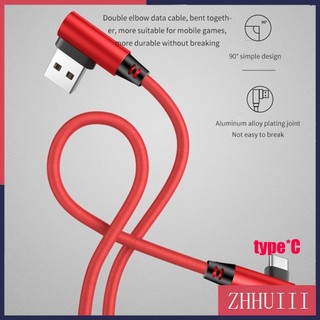 Dây cáp sạc nhanh usb type-c bẻ góc 90 độ cho điện thoại / laptop