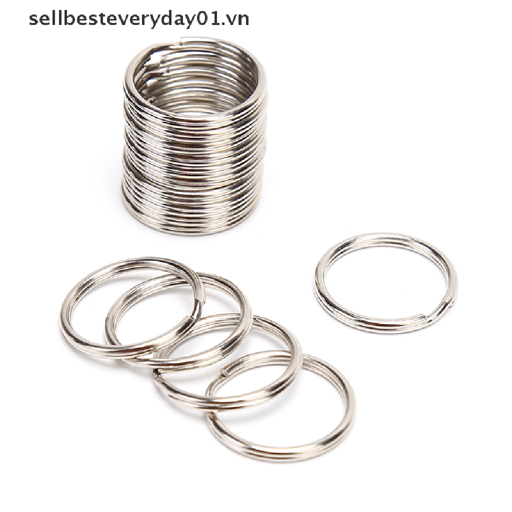 Set 100 Vòng Kim Loại Gắn Chìa Khóa Tiện Dụng