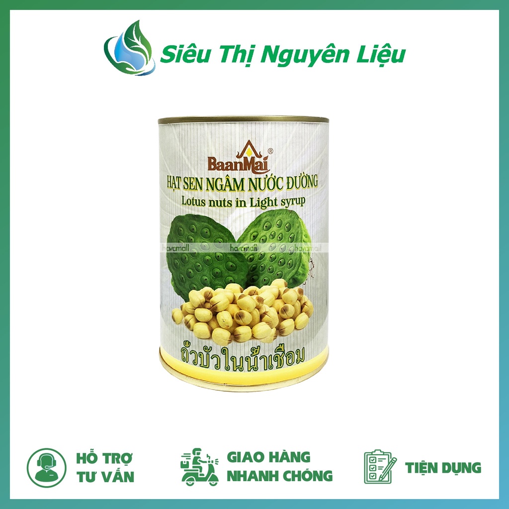 Hạt sen đóng hộp Baan Mai
